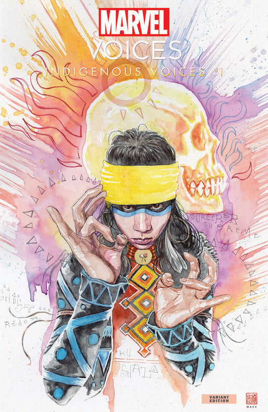 Marvels Voices Indigenous Voices #1 by David Mack [ORIGINAL ART]
