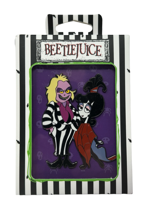 Animated Beetlejuice 3” Collector Box Pin Comic Spot / Unknown Comics Exclusive (09/25/024)