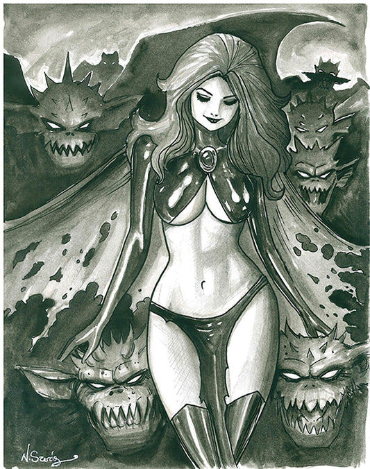 Dark X-Men #2 By Nathan Szerdy [ORIGINAL ART]