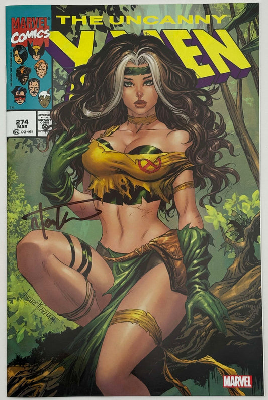 [SIGNED W/ COA] UNCANNY X-MEN #274 FACSIMILE UNKNOWN COMICS TYLER KIRKHAM EXCLUSIVE VAR [in stock]