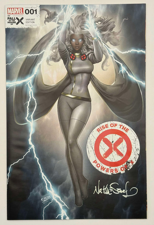 [signed w/ coa] RISE OF THE POWERS OF X #1 [FHX] UNKNOWN COMICS NATHAN SZERDY EXCLUSIVE VAR [in stock]