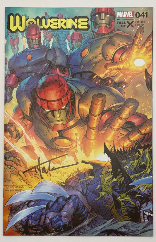 [SIGNED W/ COA] WOLVERINE #41 UNKNOWN COMICS TYLER KIRKHAM EXCLUSIVE VAR [IN STOCK]